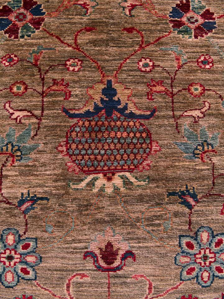 4' x 5' 10 Hand Knotted Ariana Ziegler Rug