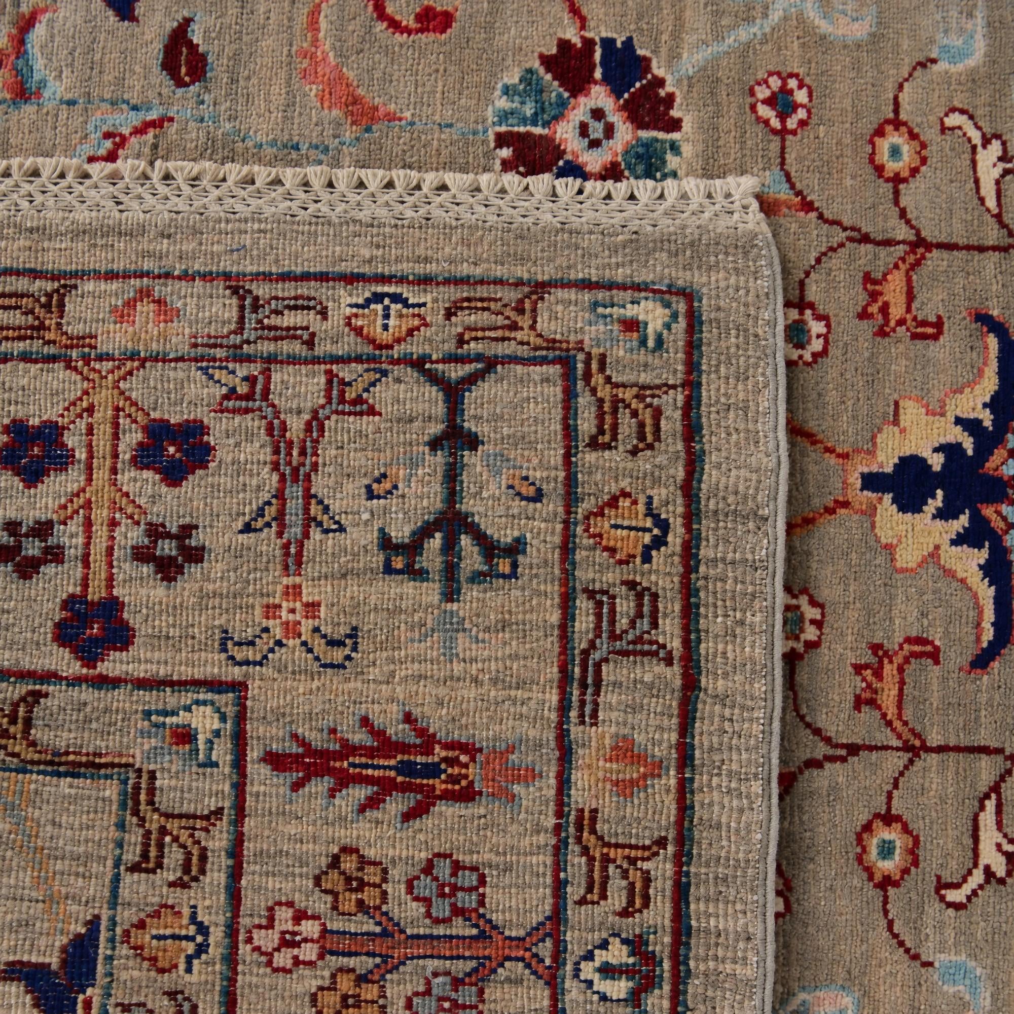 120cm x 175cm Hand Knotted Ariana Ziegler Rug