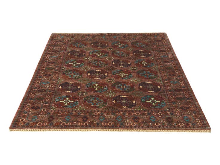 Detail image of 5' 2 x 7' Hand Knotted Ariana Ziegler Rug