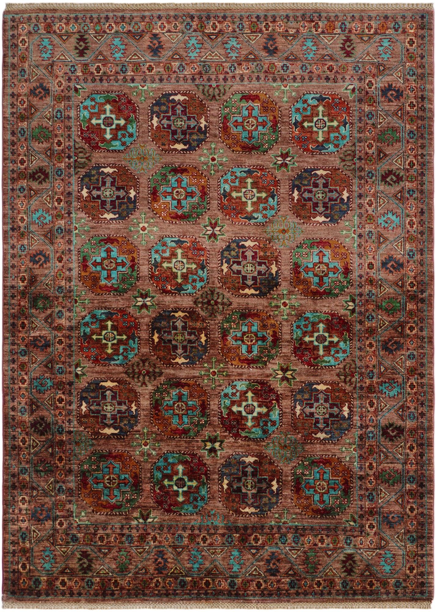 5' 2 x 7' Hand Knotted Ariana Ziegler Rug