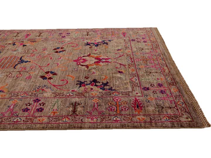 4' x 5' 11 Hand Knotted Ariana Ziegler Rug