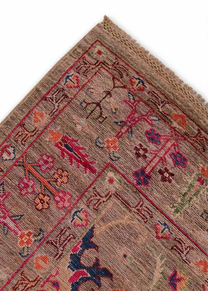 4' x 5' 11 Hand Knotted Ariana Ziegler Rug