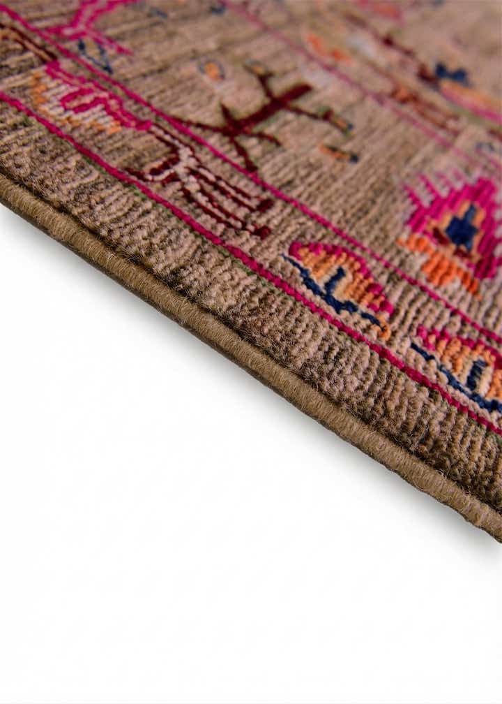 4' x 5' 11 Hand Knotted Ariana Ziegler Rug