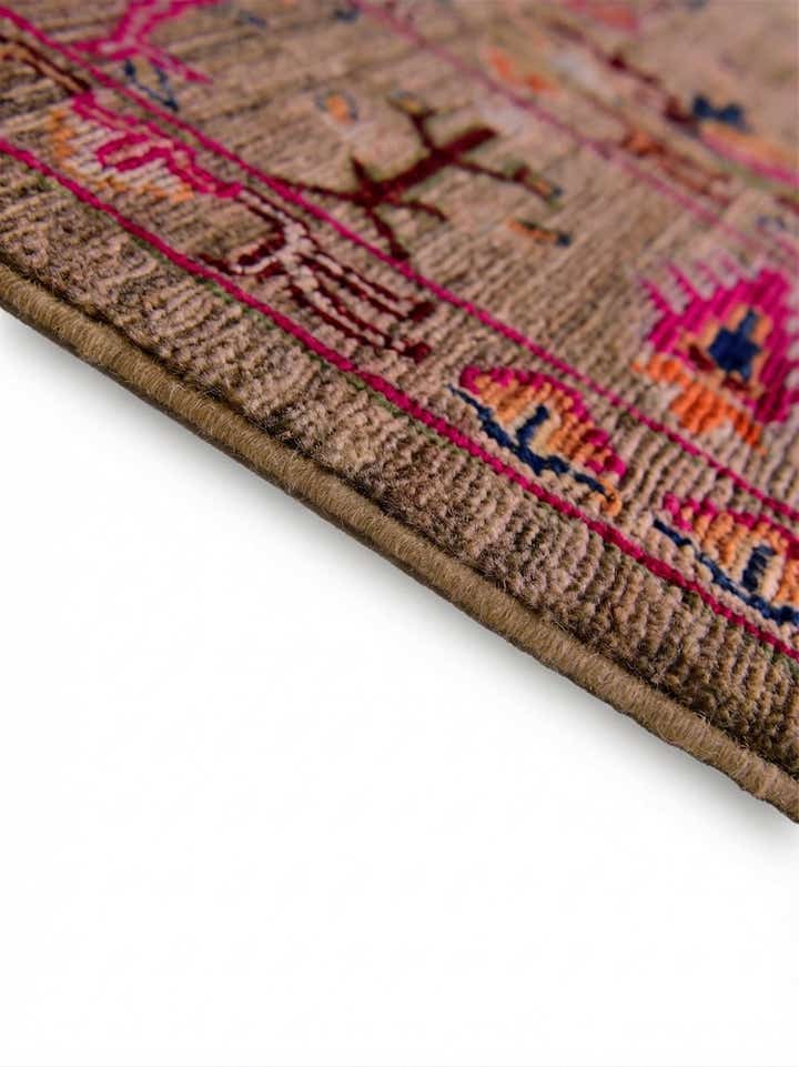 4' x 5' 11 Hand Knotted Ariana Ziegler Rug