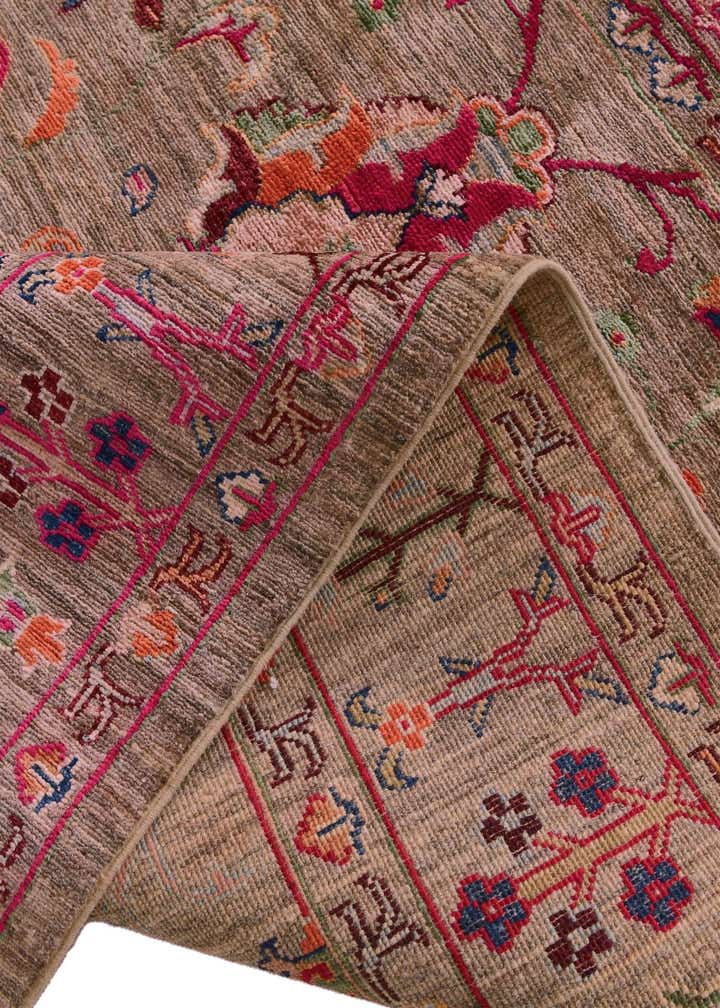 4' x 5' 11 Hand Knotted Ariana Ziegler Rug