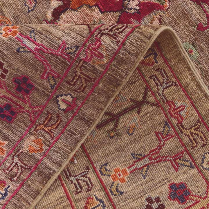 4' x 5' 11 Hand Knotted Ariana Ziegler Rug