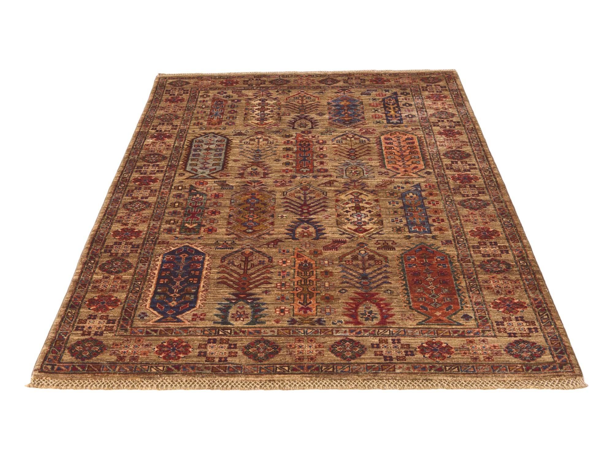 4' x 6' 5 Hand Knotted Ariana Ziegler Rug