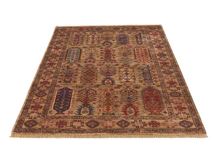 4' x 6' 5 Hand Knotted Ariana Ziegler Rug