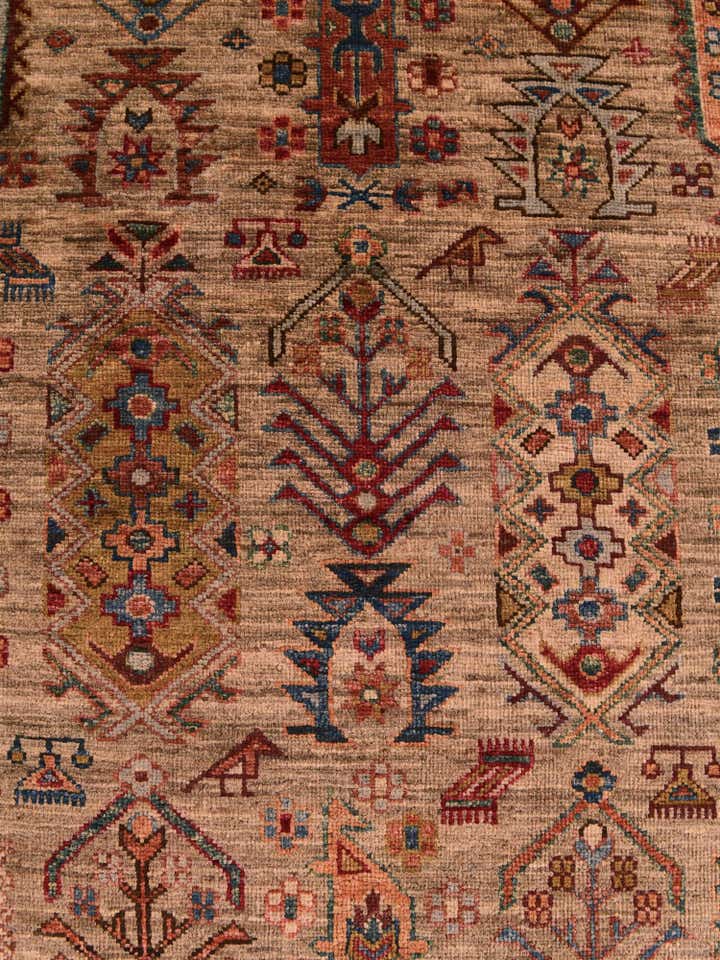 4' x 6' 5 Hand Knotted Ariana Ziegler Rug