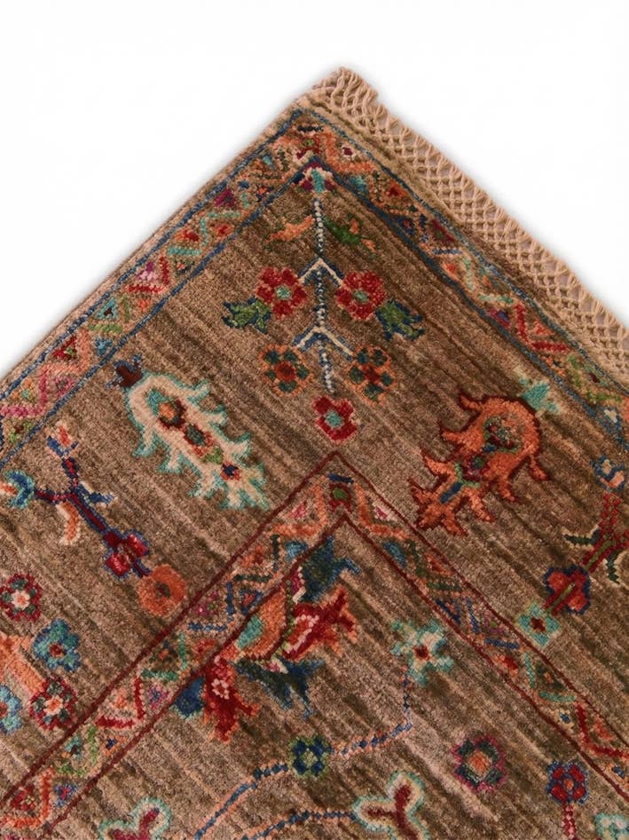 Detail image of 5' x 6' 6 Hand Knotted Ariana Ziegler Rug