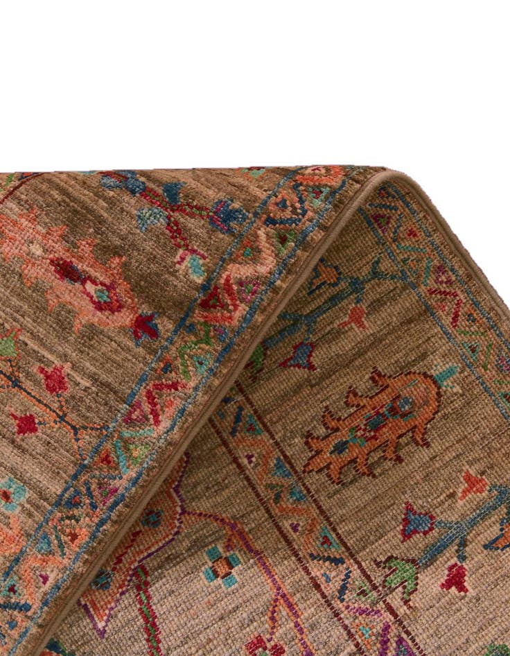 Detail image of 5' x 6' 6 Hand Knotted Ariana Ziegler Rug