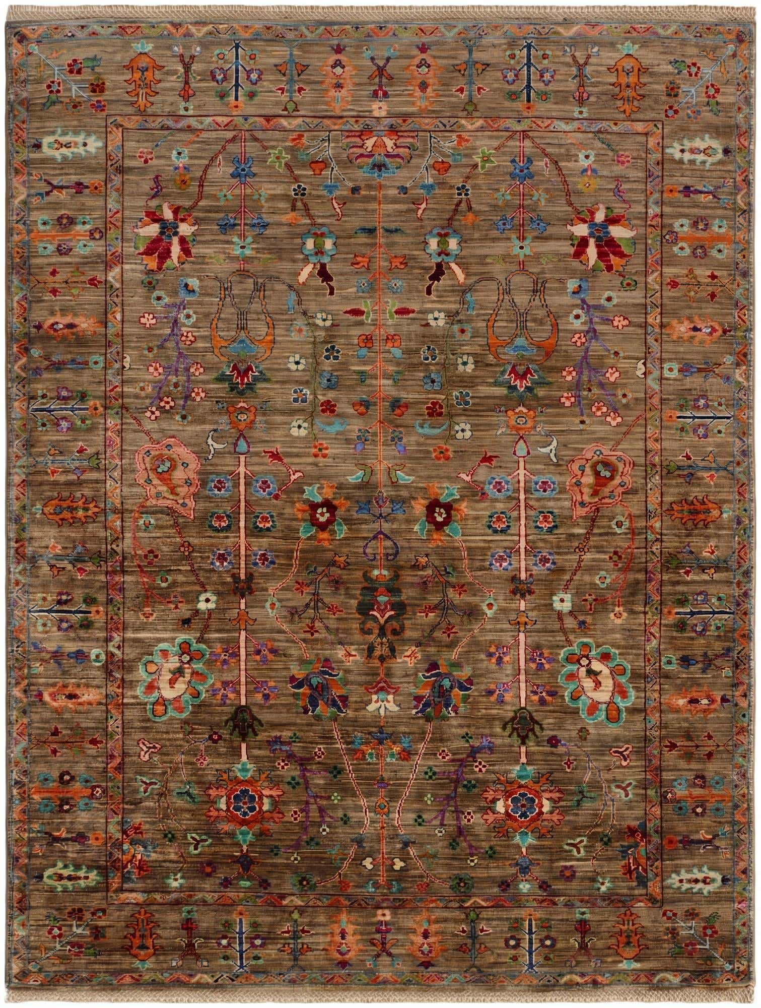 5' x 6' 6 Hand Knotted Ariana Ziegler Rug
