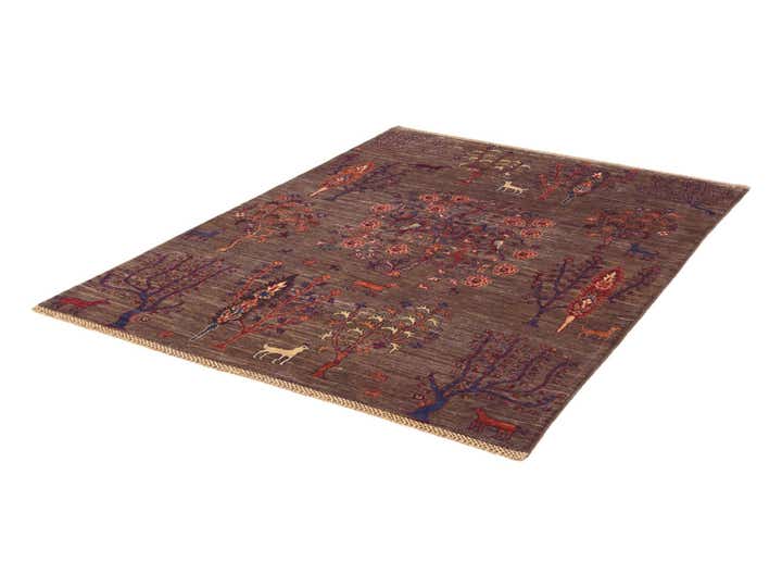 4' 11 x 6' 9 Hand Knotted Ariana Ziegler Rug