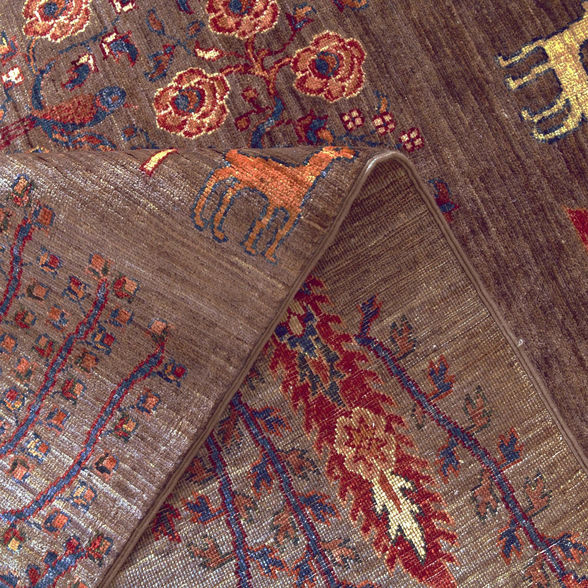 4' 11 x 6' 9 Hand Knotted Ariana Ziegler Rug