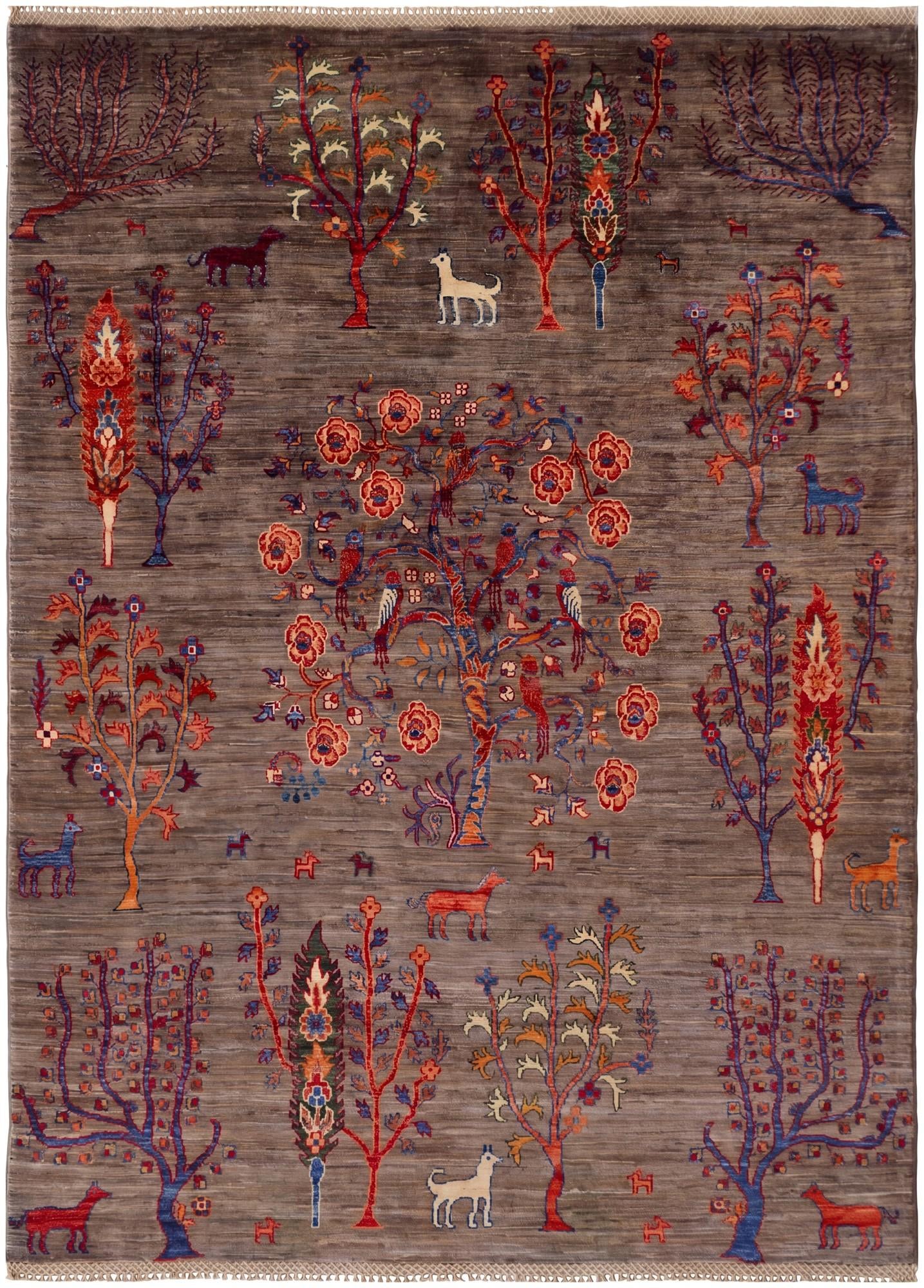 4' 11 x 6' 9 Hand Knotted Ariana Ziegler Rug