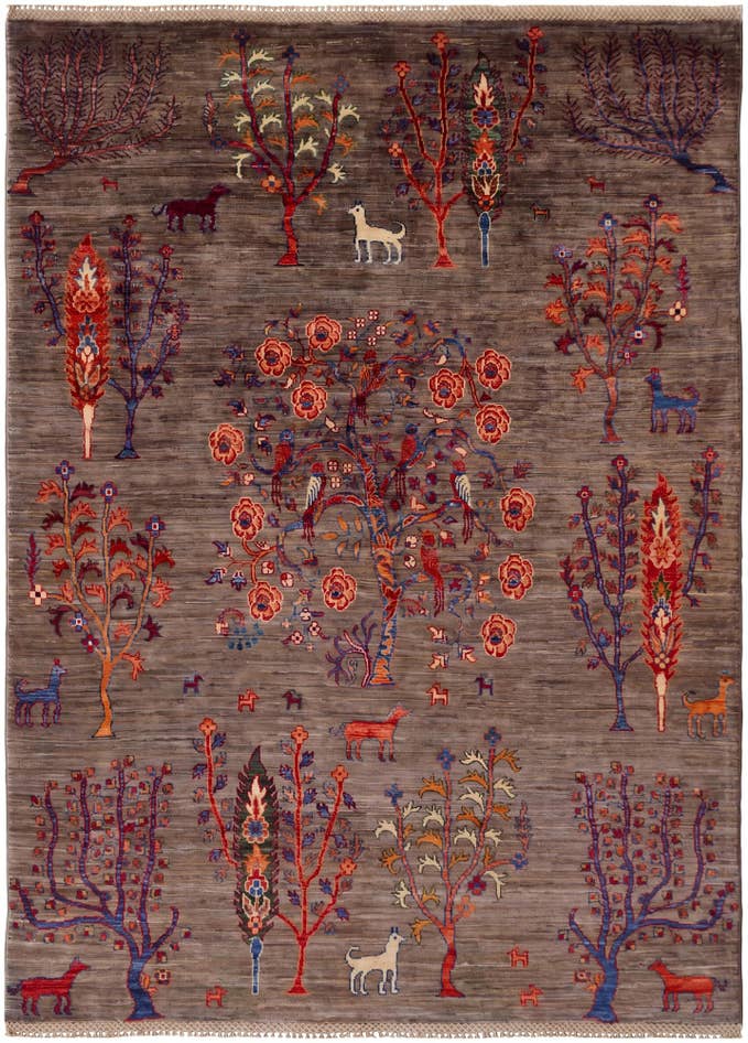 Detail image of 150cm x 205cm anudado a mano Ariana Ziegler Alfombra