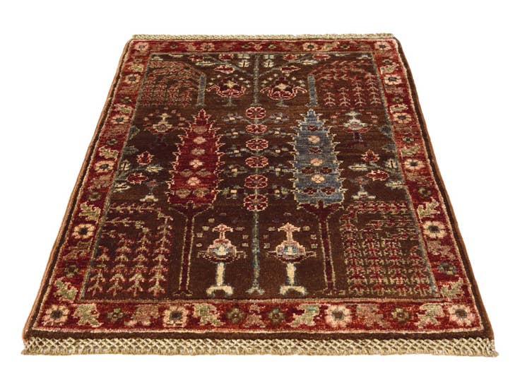 Detail image of 2' x 3' Hand Knotted Ariana Ziegler Rug