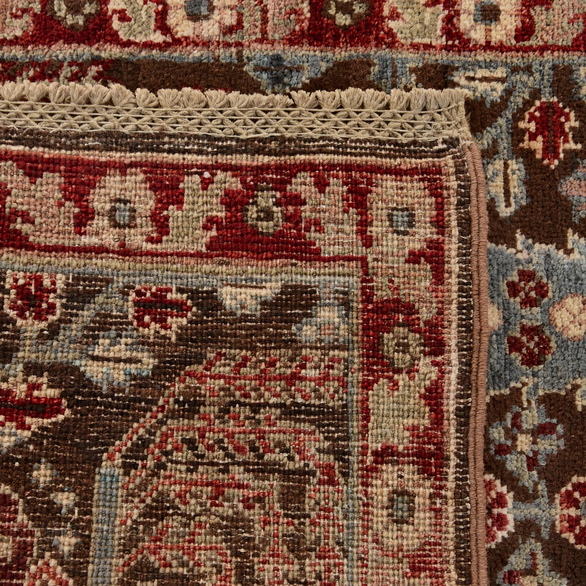 60cm x 90cm Hand Knotted Ariana Ziegler Rug