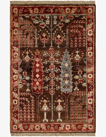2' x 3' Hand Knotted Ariana Ziegler Rug