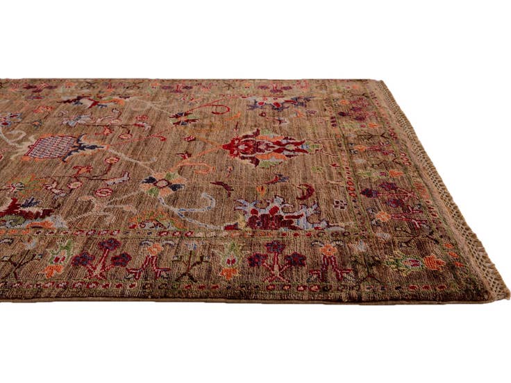 Detail image of 3' 6 x 5' Hand Knotted Ariana Ziegler Rug
