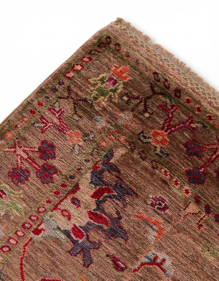 Detail image of 3' 6 x 5' Hand Knotted Ariana Ziegler Rug