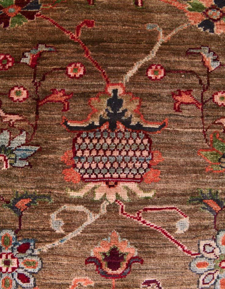 Detail image of 3' 6 x 5' Hand Knotted Ariana Ziegler Rug