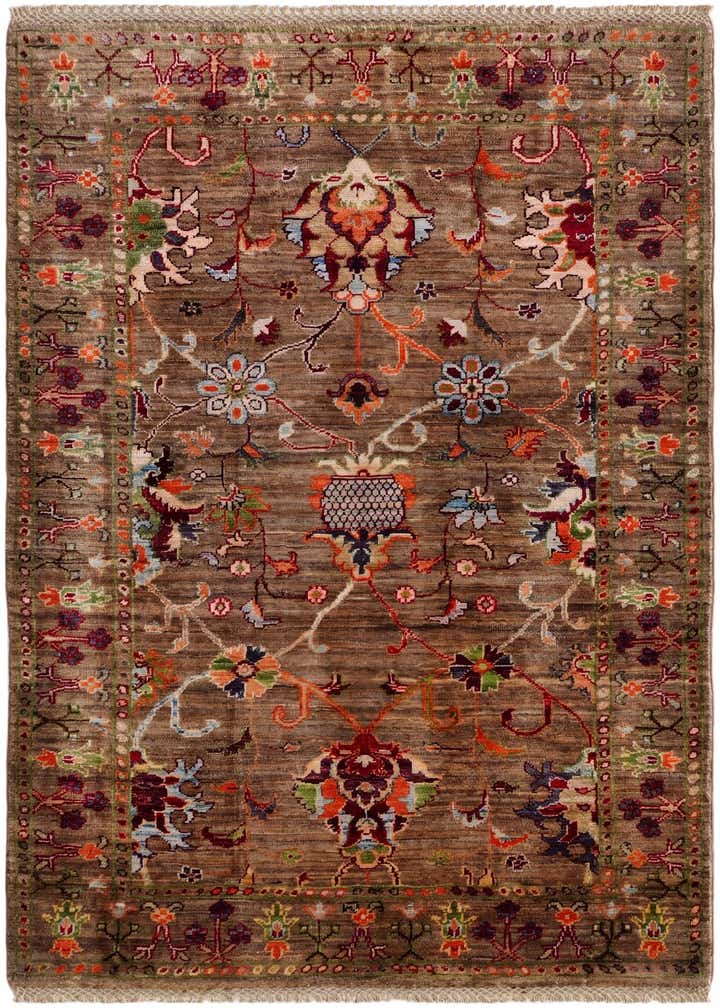 3' 6 x 5' Hand Knotted Ariana Ziegler Rug