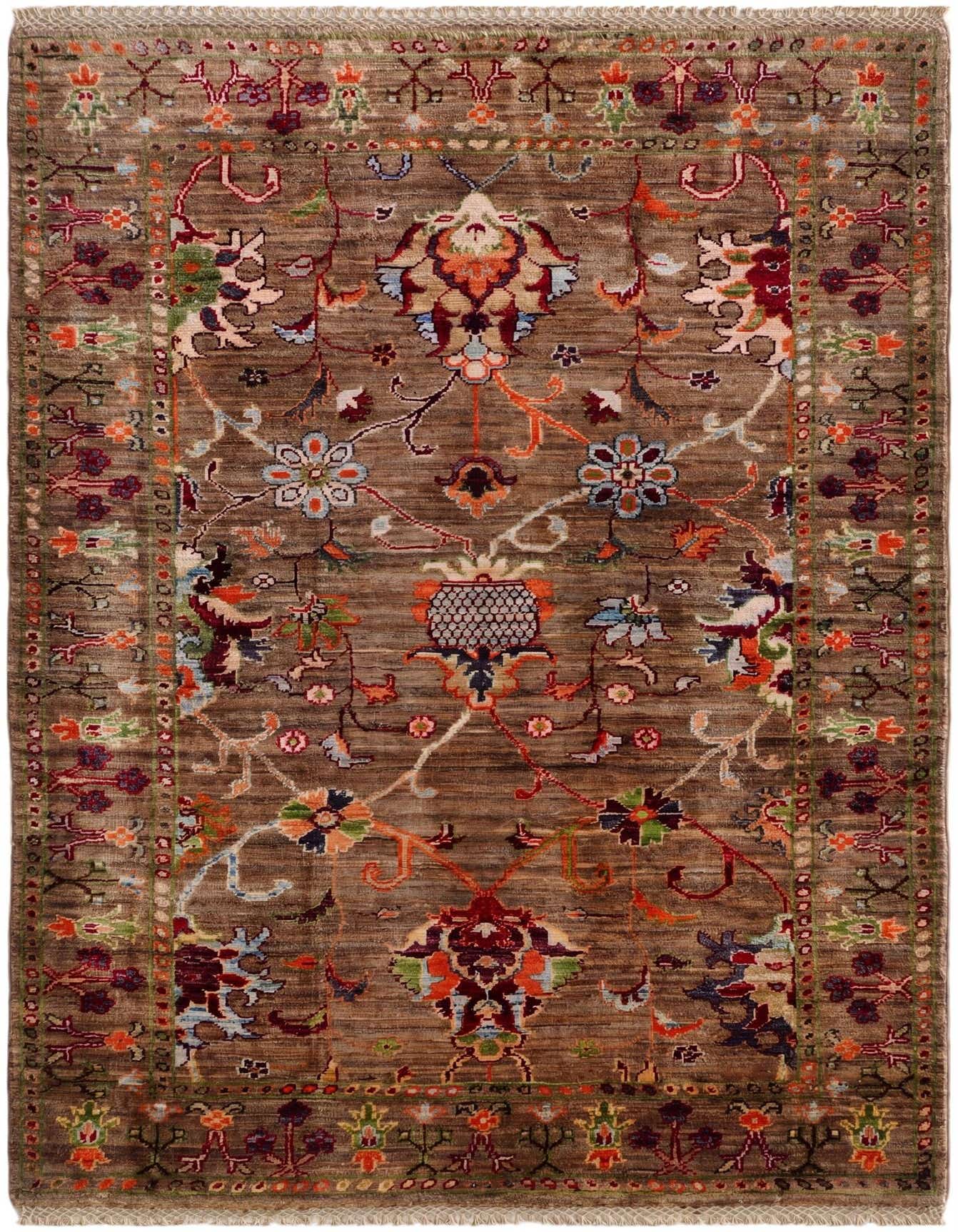 3' 6 x 5' Hand Knotted Ariana Ziegler Rug