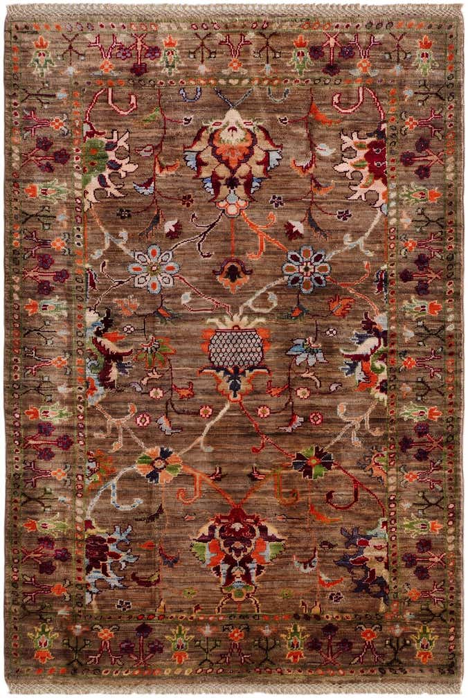 3' 6 x 5' Hand Knotted Ariana Ziegler Rug