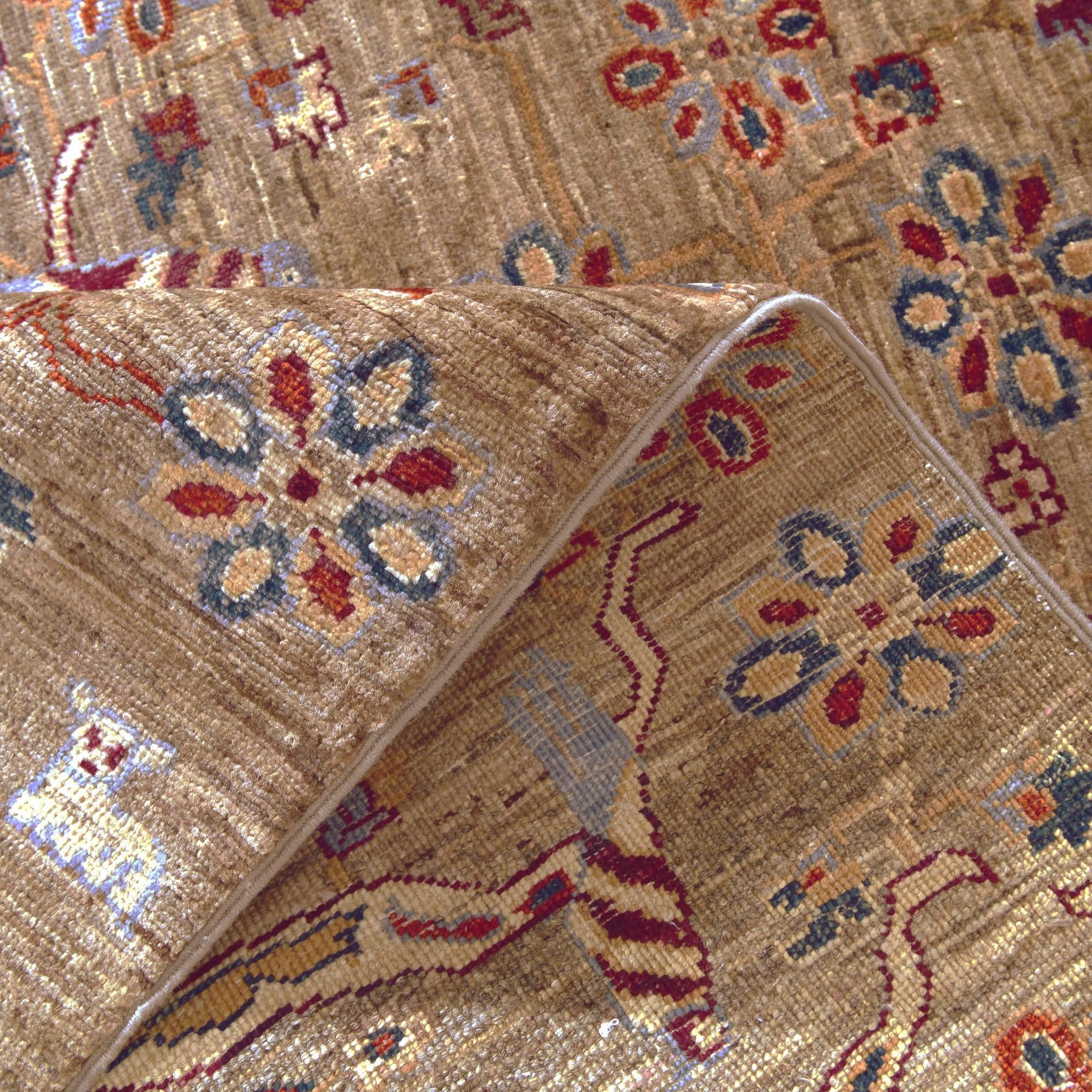 3' 5 x 4' 11 Hand Knotted Ariana Ziegler Rug