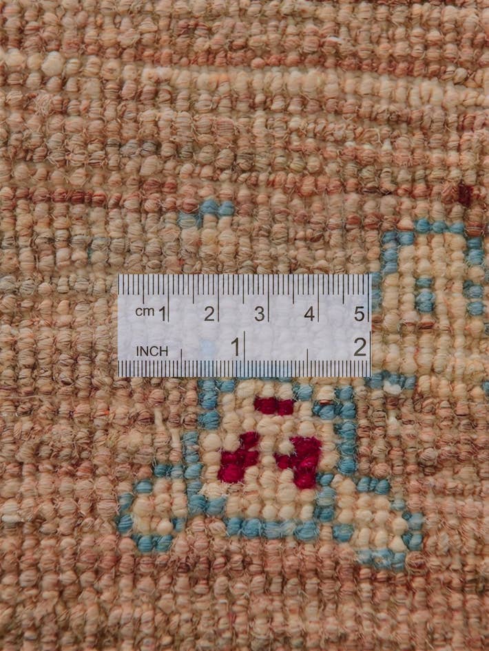 Detail image of 3' 5 x 4' 11 Hand Knotted Ariana Ziegler Rug