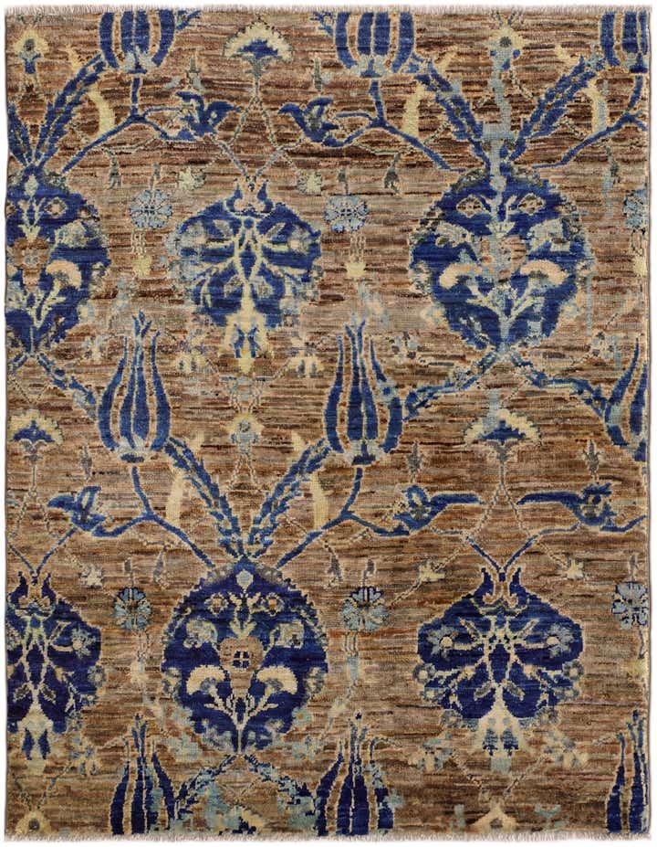 2' 11 x 3' 9 Hand Knotted Ariana Ziegler Rug