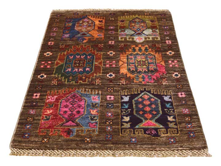 2' x 3' 2 Hand Knotted Ariana Ziegler Rug
