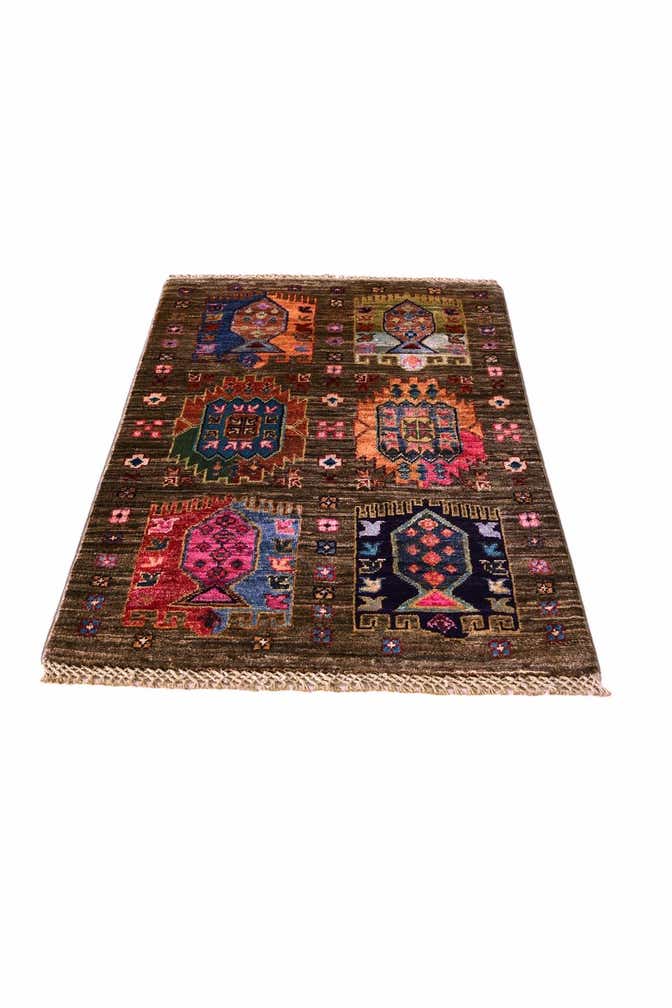 2' x 3' 2 Hand Knotted Ariana Ziegler Rug