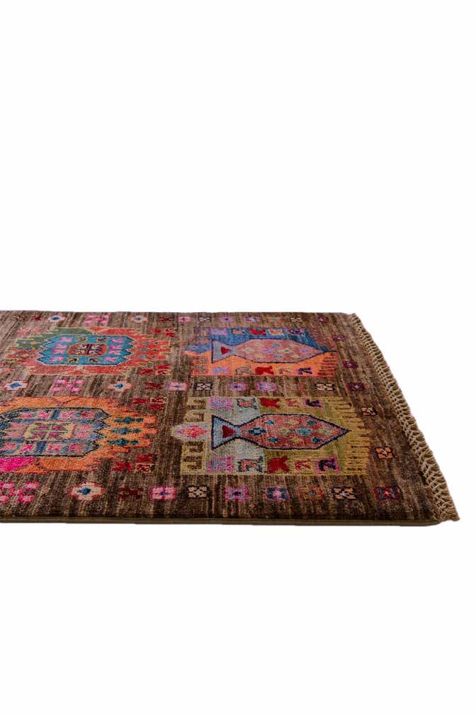 2' x 3' 2 Hand Knotted Ariana Ziegler Rug