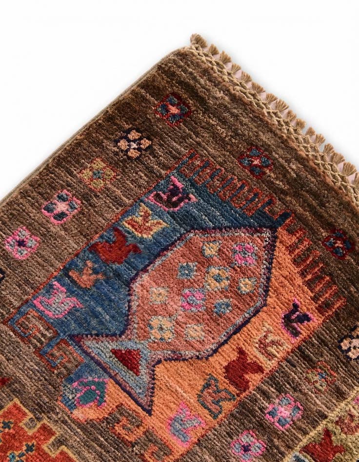 Detail image of 2' x 3' 2 Hand Knotted Ariana Ziegler Rug