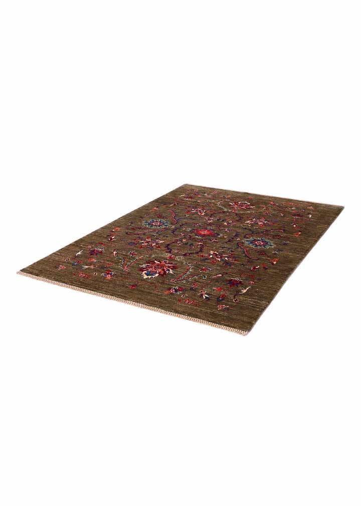 4' x 6' Hand Knotted Ariana Ziegler Rug
