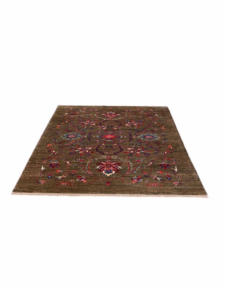 Detail image of 4' x 6' Hand Knotted Ariana Ziegler Rug