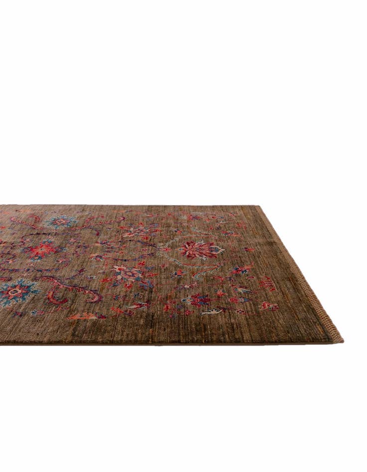 Detail image of 4' x 6' Hand Knotted Ariana Ziegler Rug