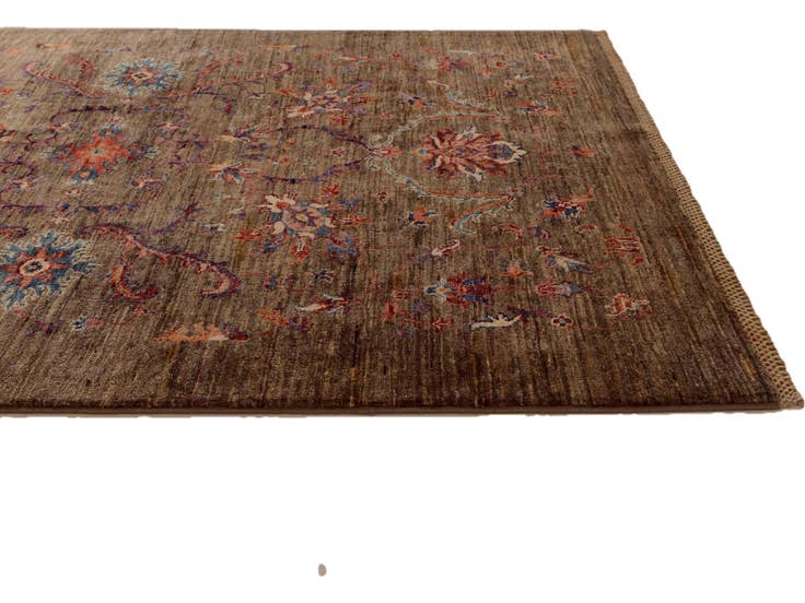 Detail image of 4' x 6' Hand Knotted Ariana Ziegler Rug