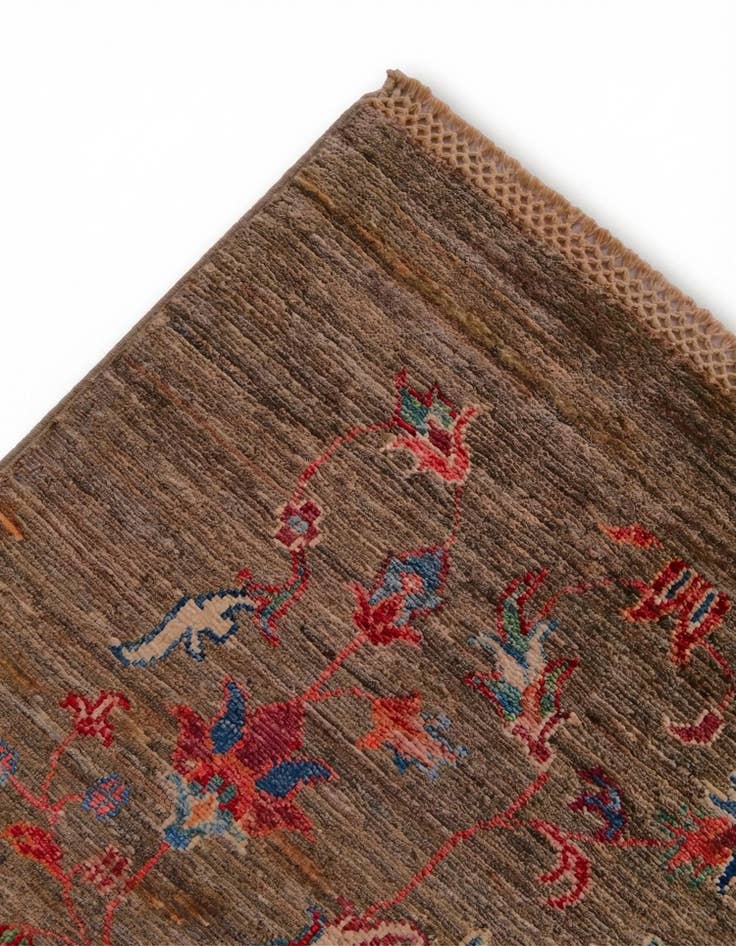 Detail image of 4' x 6' Hand Knotted Ariana Ziegler Rug