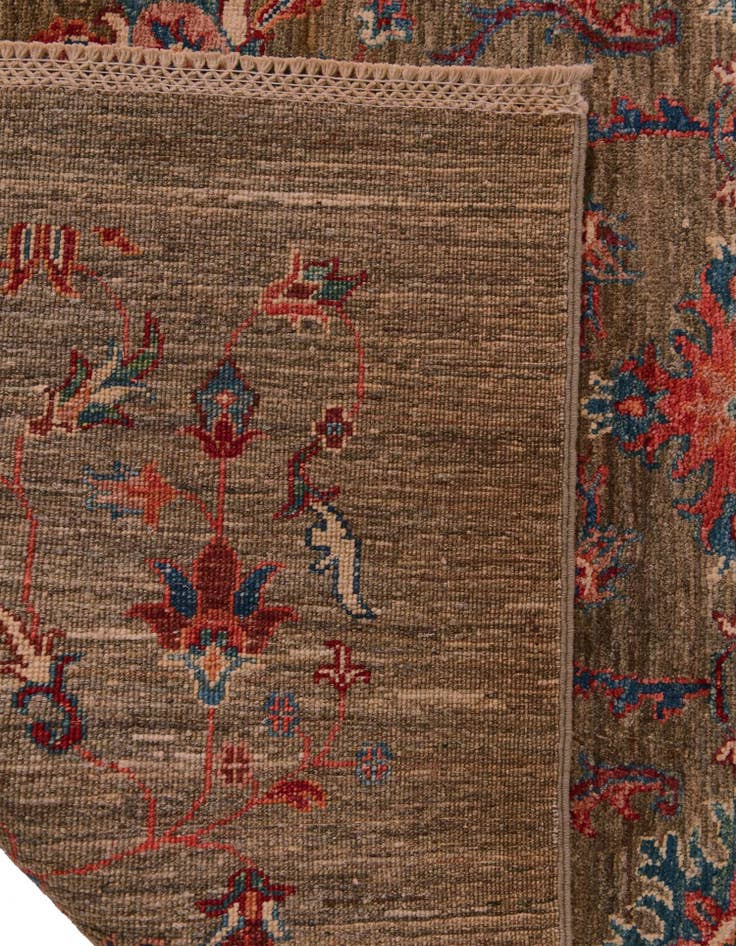 Detail image of 4' x 6' Hand Knotted Ariana Ziegler Rug