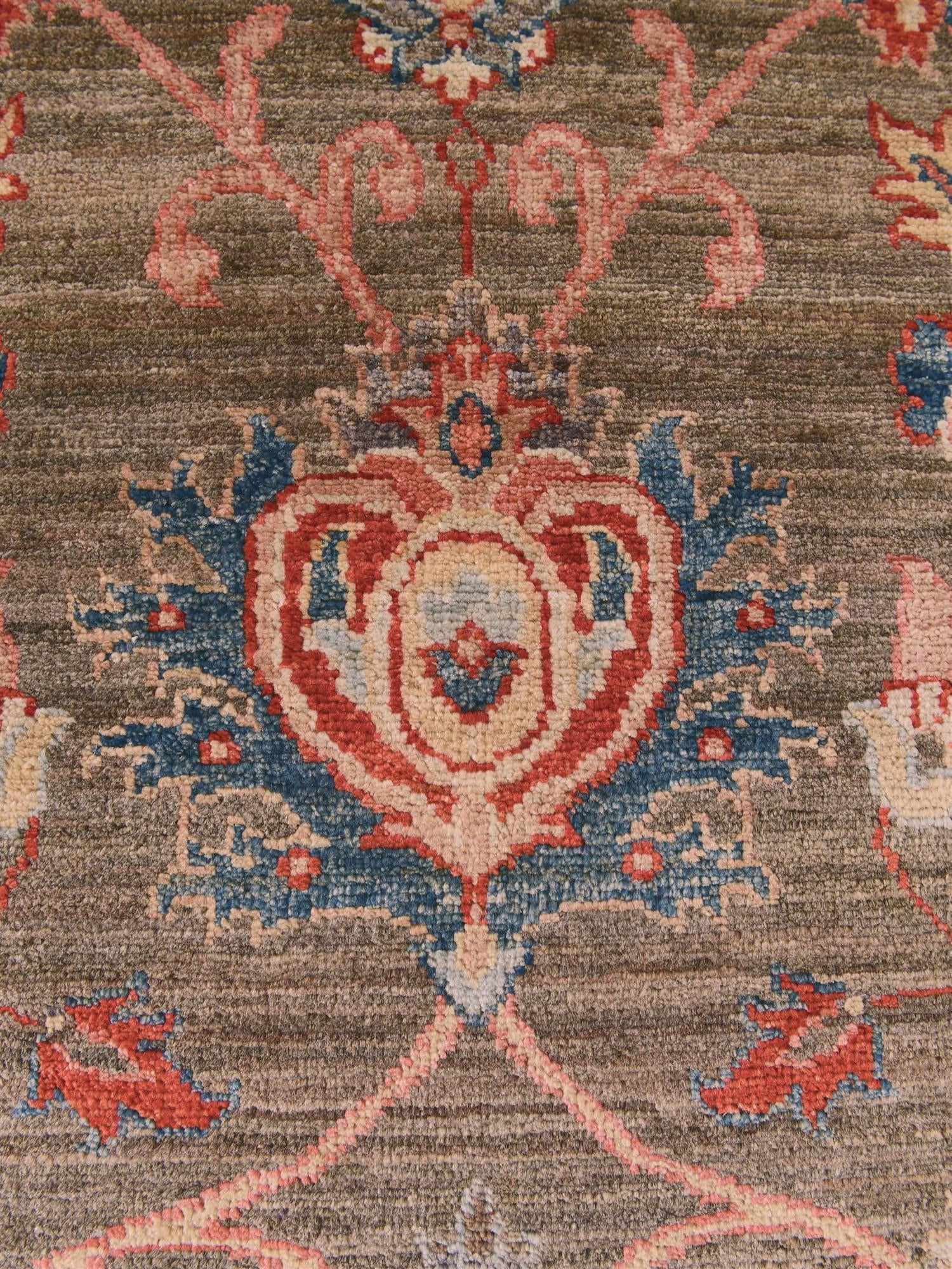 3' 4 x 5' Hand Knotted Ariana Ziegler Rug