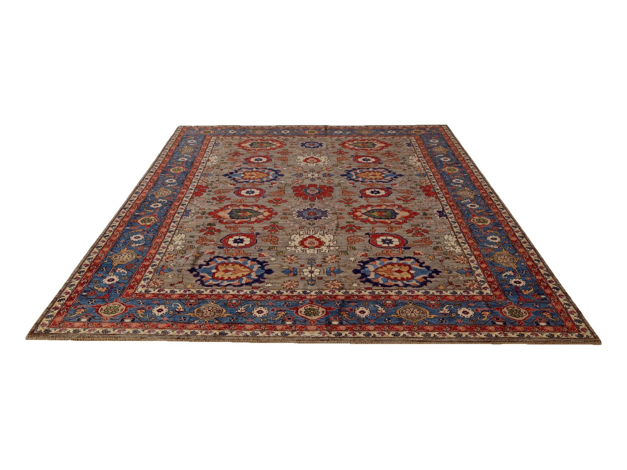 10' x 14' Hand Knotted Ariana Ziegler Rug