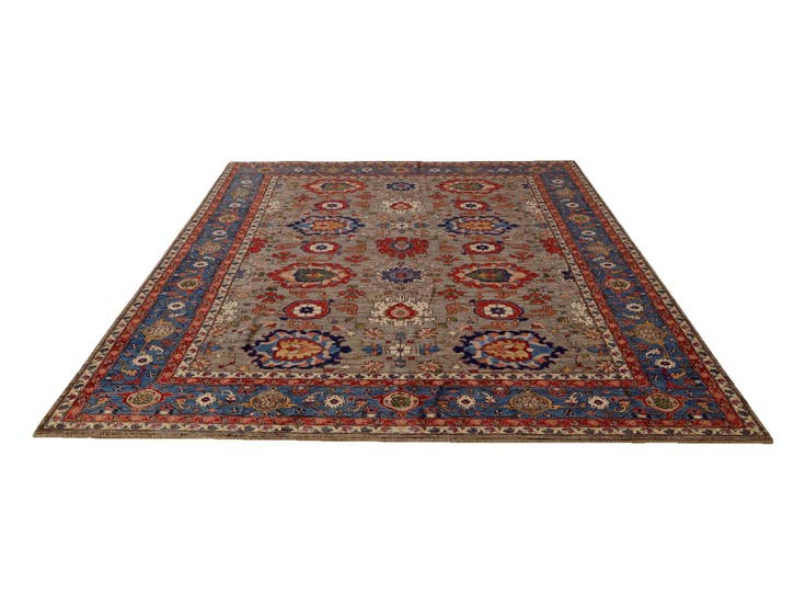 Detail image of 10' x 14' Hand Knotted Ariana Ziegler Rug