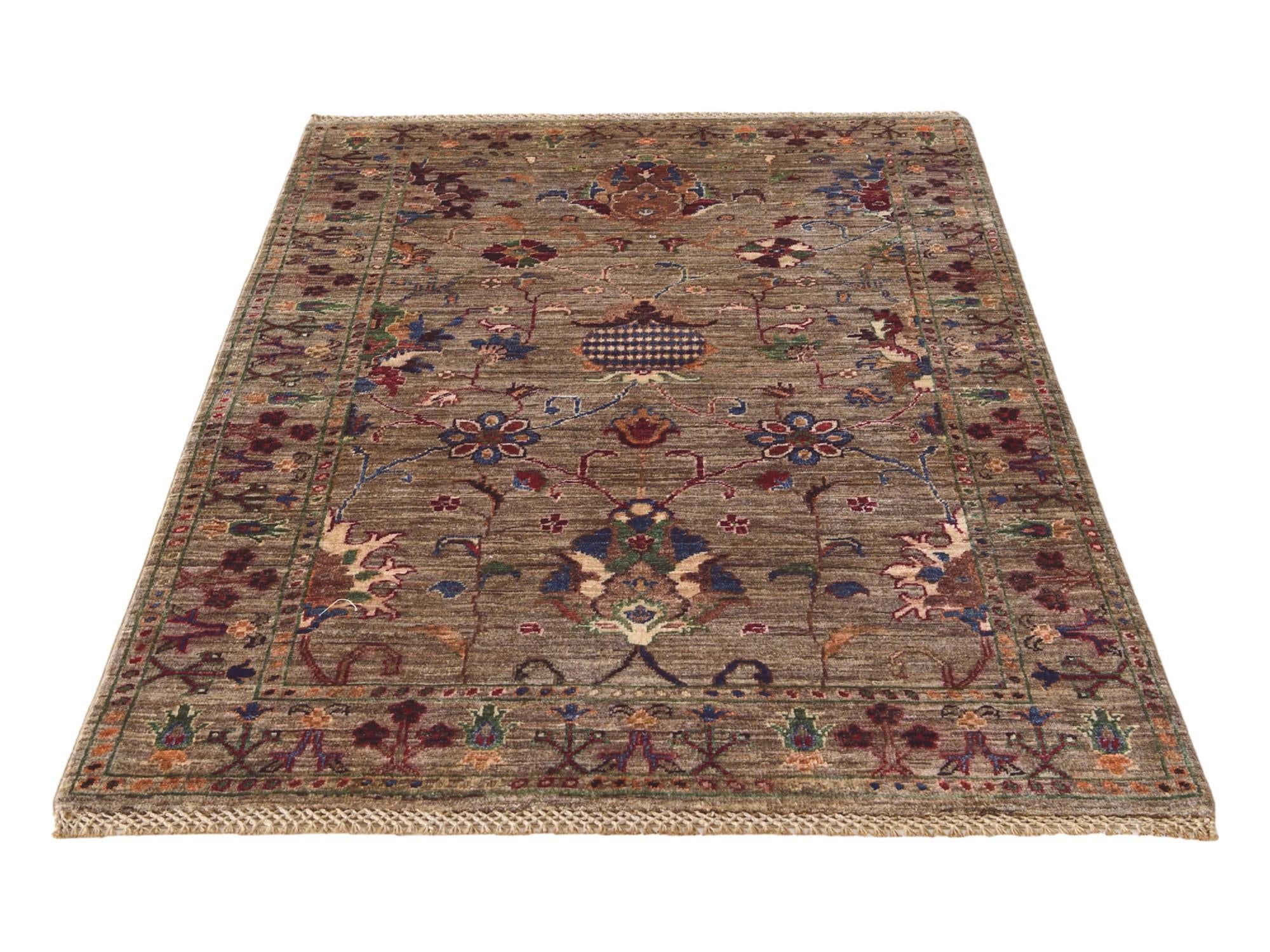 3' 2 x 4' 10 Hand Knotted Ariana Ziegler Rug