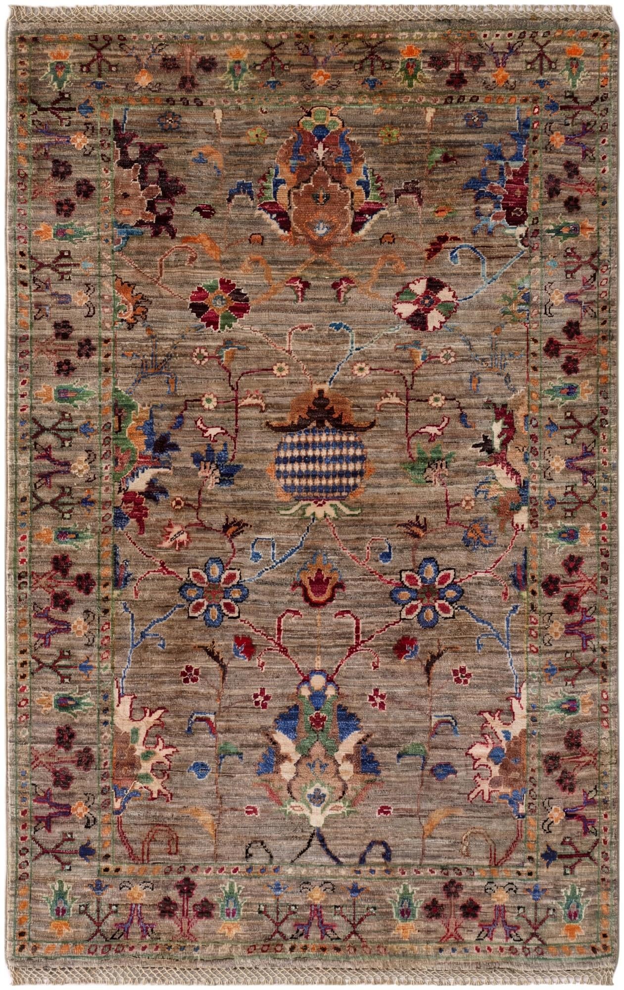 3' 2 x 4' 10 Hand Knotted Ariana Ziegler Rug