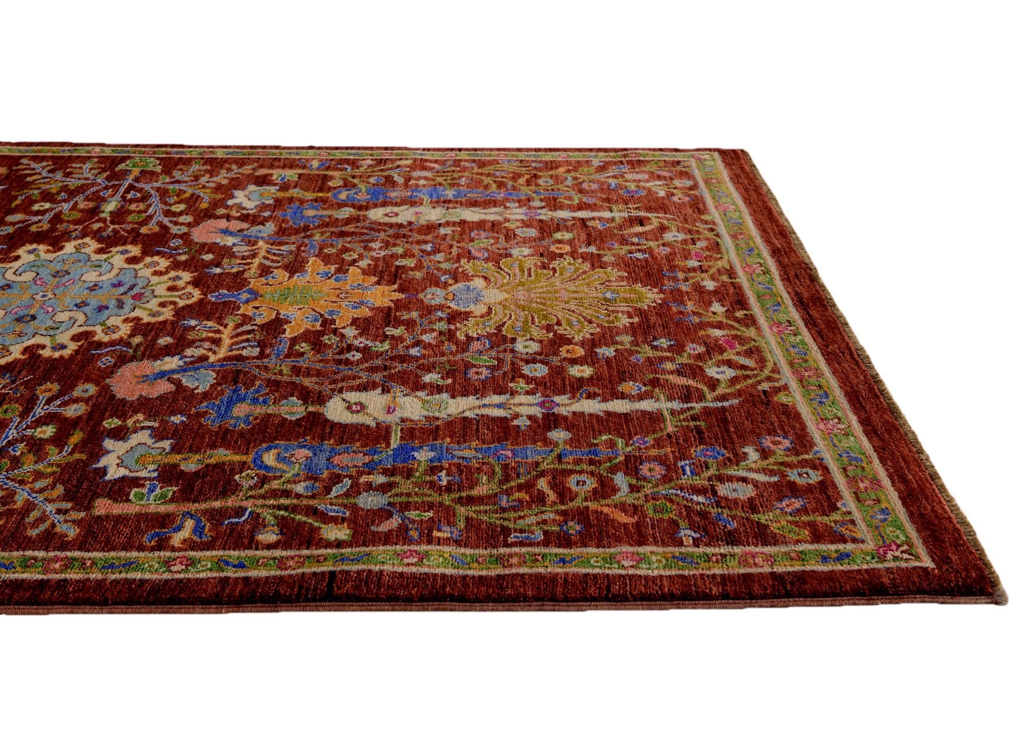 4' 1 x 6' 1 Hand Knotted Ariana Ziegler Rug