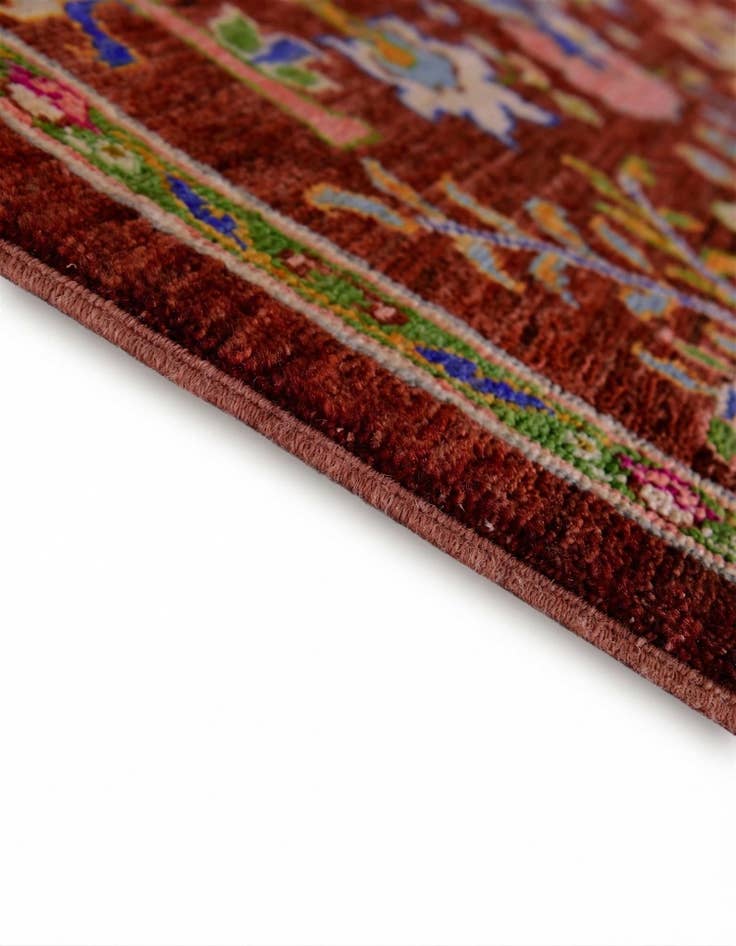 Detail image of 4' 1 x 6' 1 Hand Knotted Ariana Ziegler Rug