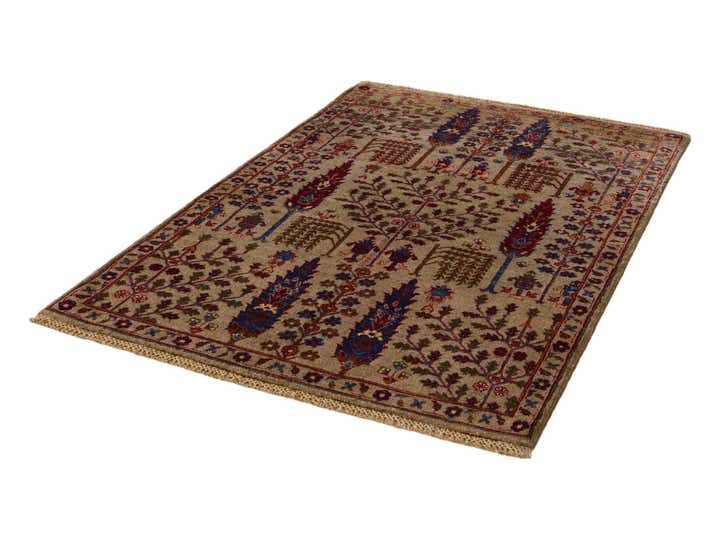 3' 5 x 5' 1 Hand Knotted Ariana Ziegler Rug